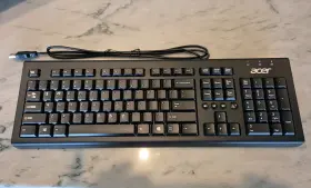 Pr1101u Acer Usb Slim Wired Keyboard - New Open Box