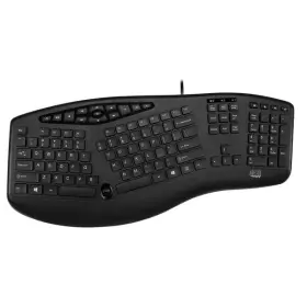 Akb-160ub Adesso Truform 104-key Usb Ergonomic Desktop Keyboard For Windows