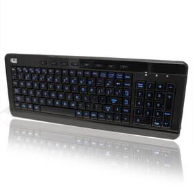 Adesso Akb120eb Akb-120eb Slimtouch 120 - 3-color Illuminated Compact Multimedia K
