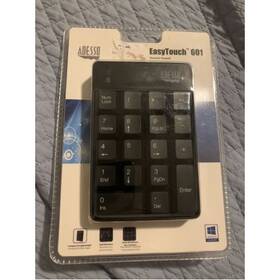 Adesso Akb618ub Akb-618ub Easytouch Waterproof And Antimicrobial Ergo Usb Numeric Pa