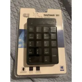Akb-618ub Adesso Akb618ub Easytouch Waterproof And Antimicrobial Ergo Usb Numeric Pa