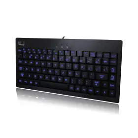 B00ljzqhl6 Adesso Akb-110eb Slimtouch 110 3-color Illuminated Mini Keyboard 12in Black