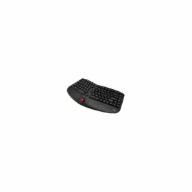 Wkb-3150ub Adesso Tru-form Media 3150 Wireless Ergo Mini Trackball Keyboard. Rem