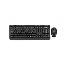 Wkb-1320cb Adesso Wkb1320cb Antimicrobial Wireless Desketop Keyboard And Mouse Combo