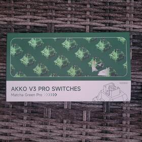 Akko 6925758626224 V3 Pro Matcha Green Switch Mechanisch 3-pin Linear 45pc