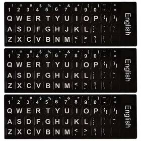 Anrachel 725388393574 Replacement English Keyboard Letter Stickers Universal Stic