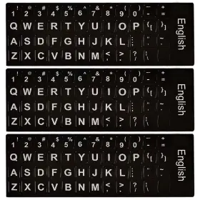 Anrachel 725388393574 Replacement English Keyboard Letter Stickers Universal Stic
