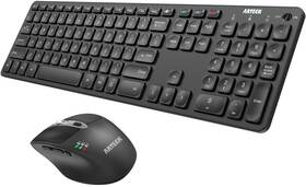 Arteck Hb305-3mb167 Universal Multi-device Bluetooth Keyboard And Mouse Full Size Wireless