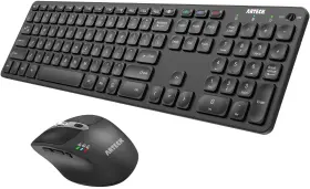 Hb305-3mb167 Arteck Universal Multi-device Bluetooth Keyboard And Mouse Full Size Wireless