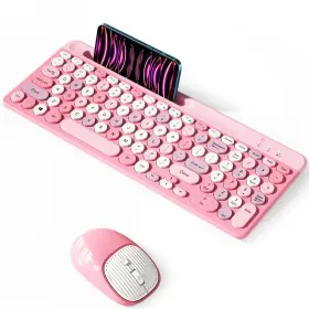 806bt Asldpuo Bluetooth Keyboard And Mouse Wireless Multi-device Rechargeable