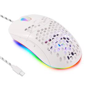 Attoe 880020286093 Usb C Mouse Lightweight Gaming Type Up To 7200 Dpi Wired Mo... Fast Ship