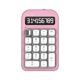 In408 Azio Izo Number Pad/standalone Calculator With Red Switches Bluetooth An