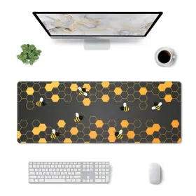 Sbd-08ghd-462927131 Bcqjnb Bee Cute Gaming Mouse Pad Large Mat Xxl Desk Xl Extended Mousepad
