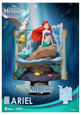 Beast Kingdom Ds-079 Disney - Diorama-079 Livre Histoire Ariel