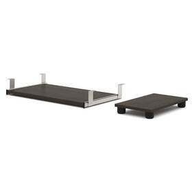 Bestar Canada 60830-2179 Embassy Keyboard Tray And Cpu Platform Set In Dark Chocolate