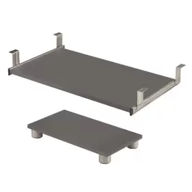 93830-2159 Bestar Canada Connexion Keyboard Tray And Cpu Platform Set In Slate