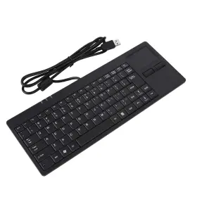 Mc-818 Bewinner 735752018446 82 Keys Usb Wired Keyboard With Built-in Touchpad Hub Port Mecha