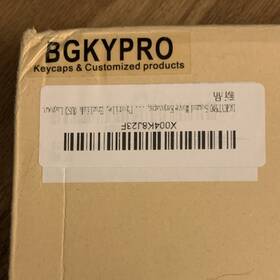 Bgkypro X004k8j23e Keycaps Set Customized Replacement Green/black English Keyboard