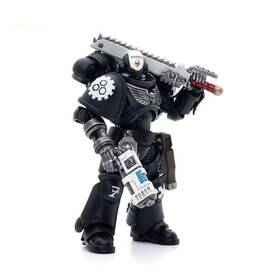 Bloomage Joytoy Tech Jt5314 - Wh 40k Iron Hands Assault Intercessors Sergeant Kalock