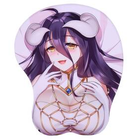 Boo Ace 788125509423 Overlord New Albedo 3d Mousepads Girl Anime Mouse Pads With Wrist Rest 2way S