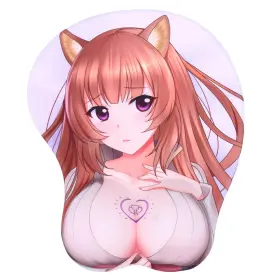 Mp9999992 Boo Ace Raphtalia 3d Mousepads Anime Mouse Pads With Wrist Rest 2way Skin F