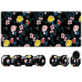 Bwe-zdctst8j-3 Bwegrhe 4 In 1 Mouse Pad Combo Large Gaming Keyboard Wrist Support Mou