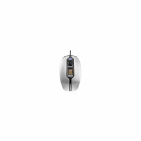 Jm-a4900 Cherry Americas Biometric Silver/black Usb 1375 Dpi 3 Bu