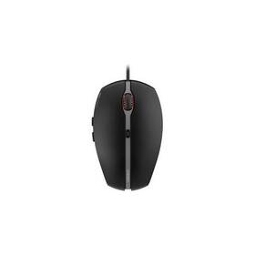 Cherry Americas Jm03402 Jm-0340-2 Gentix 4k- Black Optical Mouse Up To 3600 Dpi With Solid Rubber Si