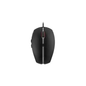 Jm-0340-2 Cherry Americas Jm03402 Gentix 4k- Black Optical Mouse Up To 3600 Dpi With Solid Rubber Si