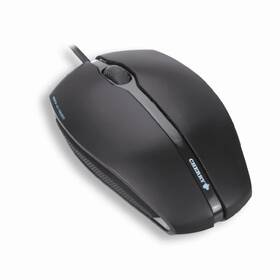 Cherry Jm03002 Jm-0300-2 Gentix - Black Optical Mouse 1000 Dpi With Solid Rubber Sides 1.8