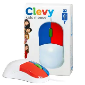 102634 Clevy Kids Mouse - Colorful Ergonomic Usb Computer And Laptop For