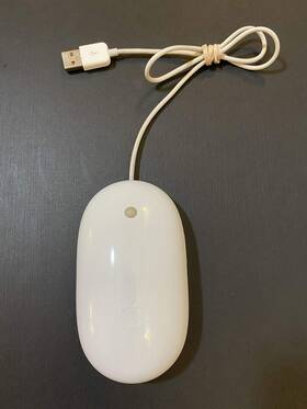 Command Mac Parts Cmp-1007 Usb Wired Optical Mouse A1152 - For Computers