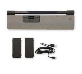 Contour Design 743870050590 New Rollermouse Pro Wired Ergonomic Rollerbar Mouse Usb Grey