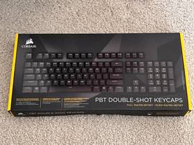 Corsair Ch-9000235-ww Gaming Pbt Double-shot Keycaps Full 104/105-keyset - Black
