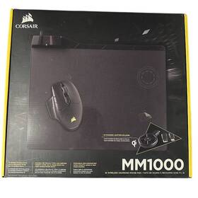 Corsair Mm1000 Qi Wireless Charging Mouse Pad With Accessories