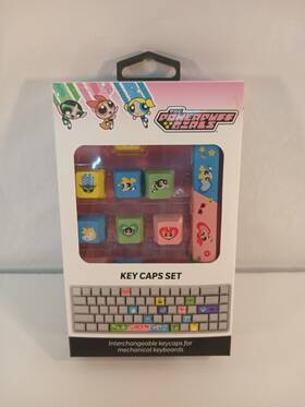 Culturefly Pgn055a Powerpuff Girls - 12pc Interchangable Keyboard Key Cap Set- Made By