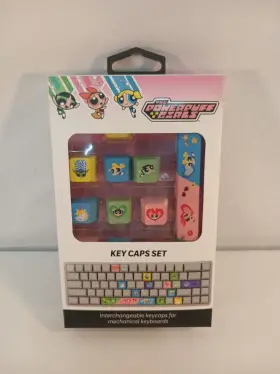 Pgn055a Culturefly Powerpuff Girls - 12pc Interchangable Keyboard Key Cap Set- Made By