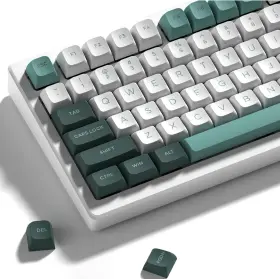 Usdaga-006 Dagaladoo Pbt Keycaps White/green 60% 65% 100% Japanese