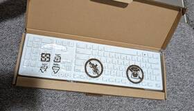 Dell 884116180043 Kb216-wh-us Slim Wired Keyboard White New