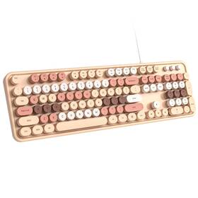 Dilter Sk-623 Wired Keyboard 104 Keys Full-sized Typewriter Keyboards Usb Plug And
