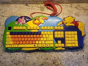Disney Ds-kb10 Vintage Winnie The Pooh Tigger And Piglet Balloon Learning Keyboard Ds Kb10