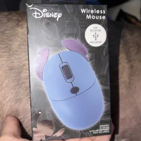 Ds20835-fb Disney Stitch Wireless Mouse. Blue Color Of From S Lilo And Inch