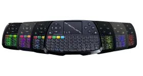 Dreamlink.ca 739601022448 Dreamlink/formuler Palm Remo 7 Color Backlit Wireless Mini Keyboard For Pc