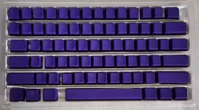 Mdx-34629-14 Drop Skylight Series Keycap Set - Purple Doubleshot Pbt Shine Through