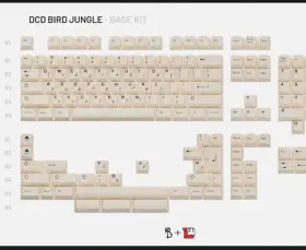 Mdx-37513-1 Drop Arqkeebs Dcd Bird Jungle Keycap Set New