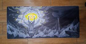 Drop Mdx-37524-4 The Lord Of Rings Desk Mat Pad Mousepad-barad-dur Black