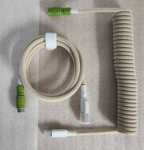 Drop Mdx-37655-1 Elvish Yc8 Keyboard Cable Coiled