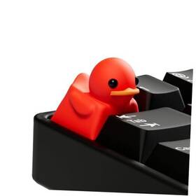 Duckeys 634855014433 Duck Keycap - Abs Pvc Replacement Key For Mx Mechanical Red