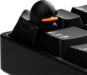 Duckeys 634855313130 Duck Keycap - Abs Pvc Replacement For Mx Mechanical Black