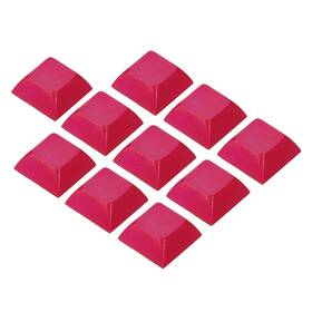 Duefixing 745065532928 1u Blank Keycaps 10 Pack Mx Keyboard Replacement Universal Pbt Mechanical Red